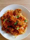 Vegan Red Spaghetti
