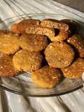 🍘🍯Galletitas integrales de ricota, miel y canela 🍯🍘