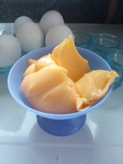Una foto de Gelatina de Yogurt de Naranja