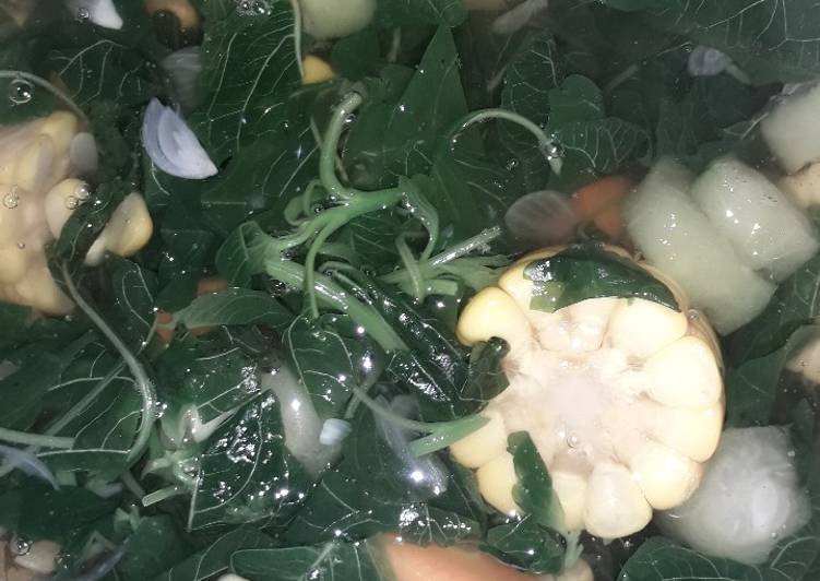 Resep: LezatSayur bening bayam