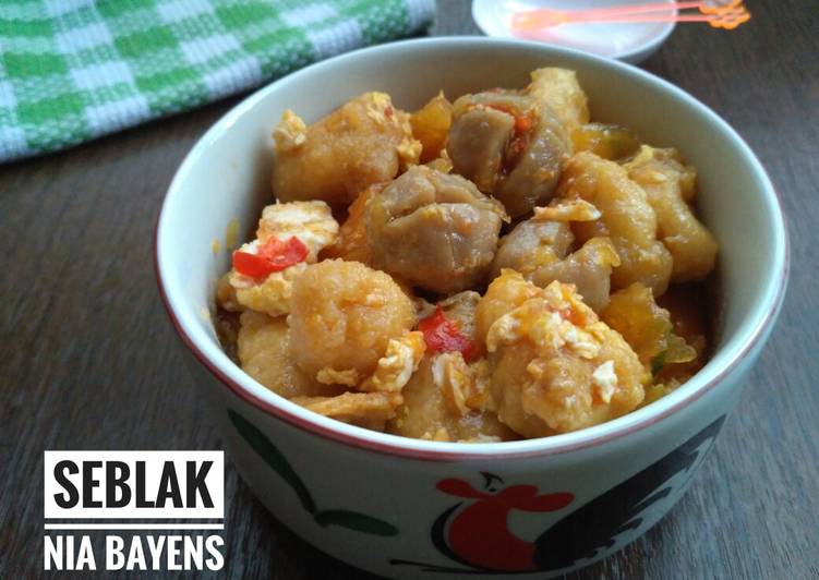 Resep Seblak campur (#bandung_recookDiahAyu) Anti Gagal