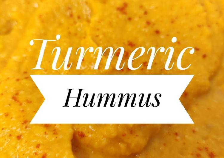 Easiest Way to Prepare Ultimate Turmeric Hummus