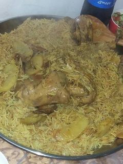 صورة لوصفة مقلوبة الدجاج