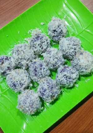 Foto resep Klepon Ubi Ungu