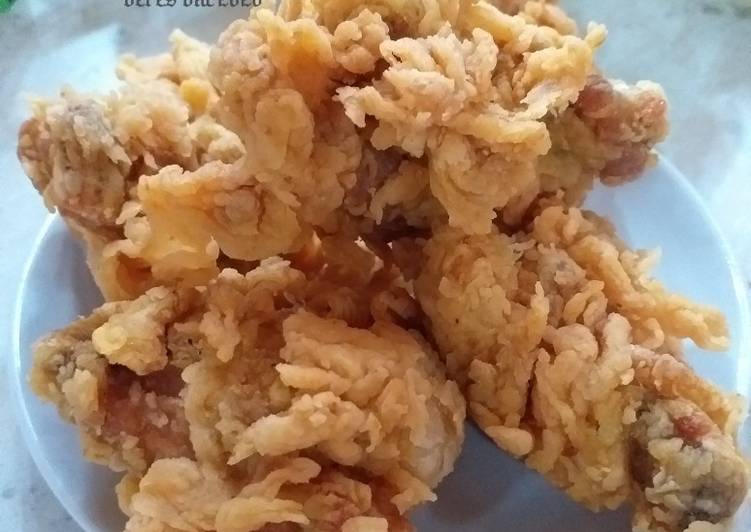 Resep 21. Ayam keriting ala angkring(awet kriuknya) Anti Gagal