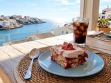 Pastel helado de Fresas y Nata