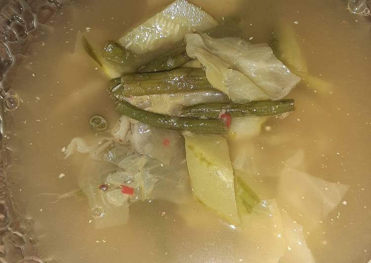 Sayur asem bumbu kemiri