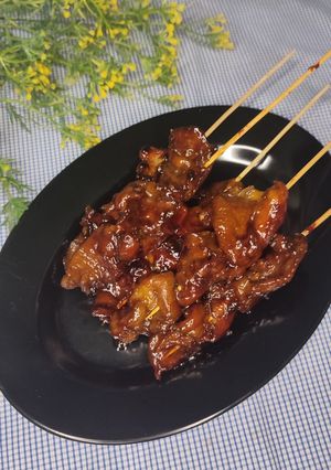 Foto resep Sate Kulit Ayam