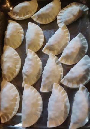 Una foto de Empanadas. Choclo, queso y panceta