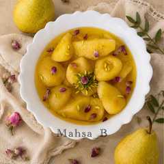 کمپوت گلابی-レシピのメイン写真
