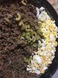 Relleno con carne picada magro