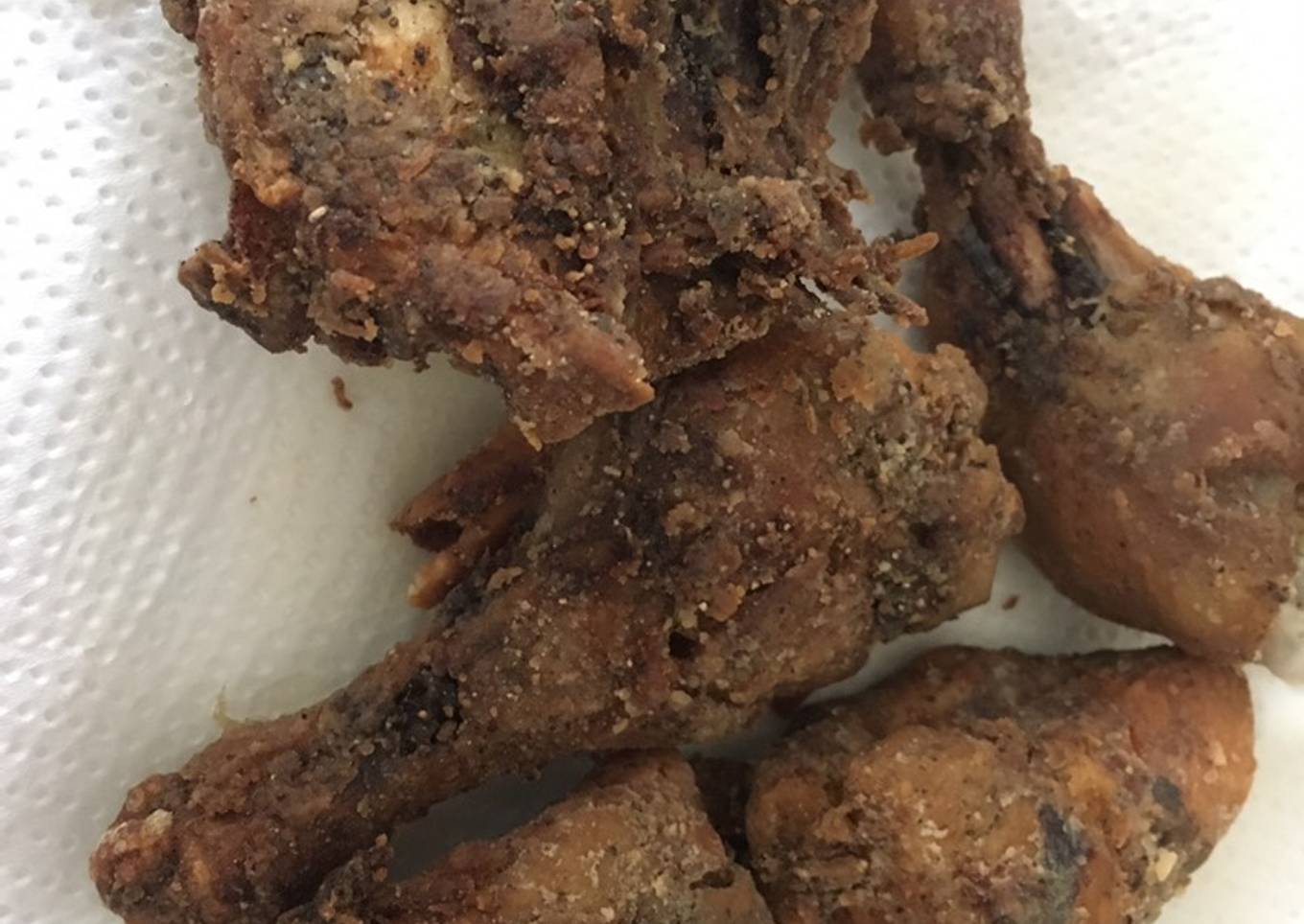 Pollo frito picante, estilo Dominicano