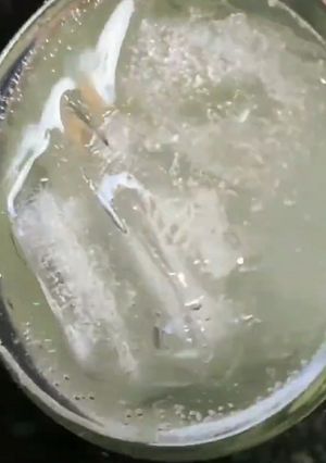 A picture of Homemade Sprite.