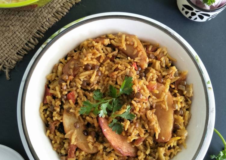 Simple Way to Prepare Any-night-of-the-week Masoor pulao