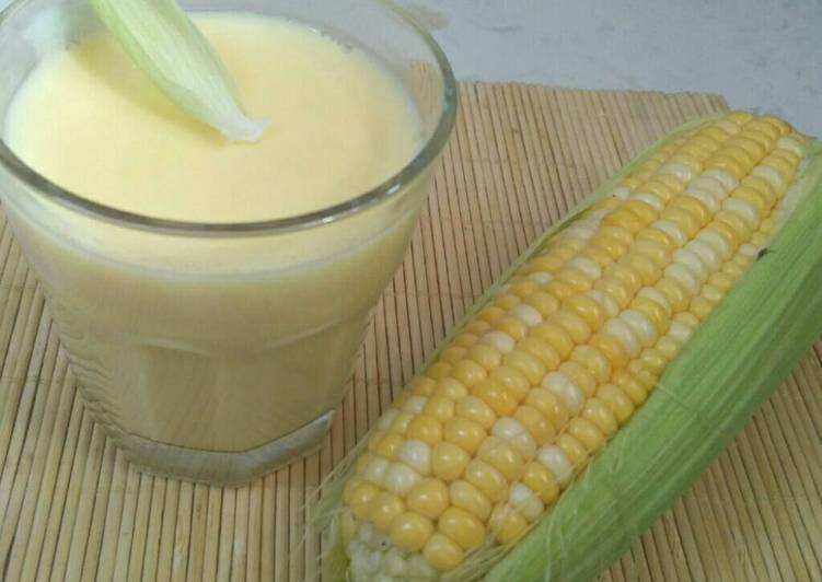 Cara meramu Puding Jagung (Silky)  Mudah