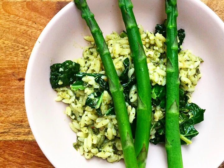 Easy Steps Prepare Recipes Orzo with Asparagus and Pesto the Delicious Make You Drink.