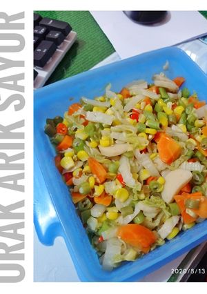 Foto resep Orak arik sayur #antiribet
