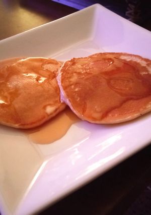 Una foto de Panquecas de avena para el desayuno
