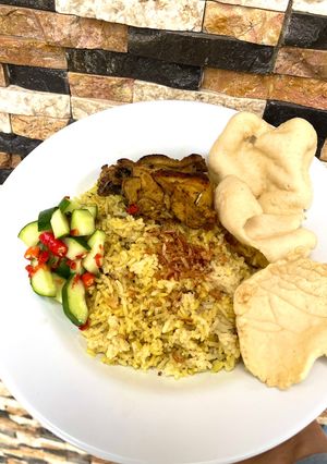 Foto resep Nasi Kebuli Ayam Magic Com