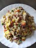 Tuna and Ham Fried Rice