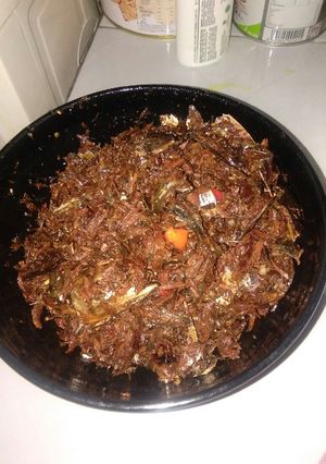 Foto resep Tumis ikan Kering pedas