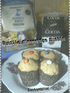 Foto resep Vanilla Chocochips Muffin