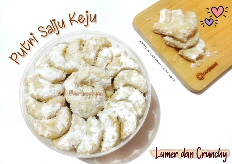 Resep Putri Salju Keju Lumer, Enak