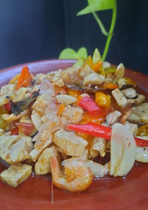 Foto resep Tumis Tempe Udang