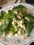 Spaghetti di zucchine con mozzarella