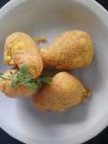 Batatitas rellenas y fritas