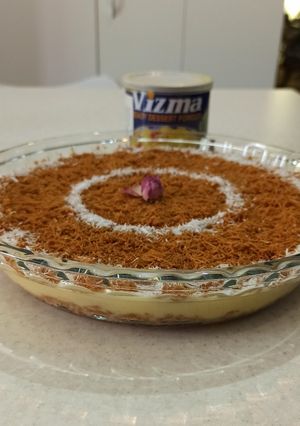 عکسی از دستور دسر کاسترد وشعریه
