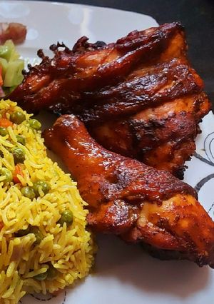 صورة لوصفة فراخ مشويه 😋😋😋