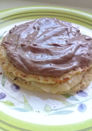 Una foto de Hotcakes saludable y fácil