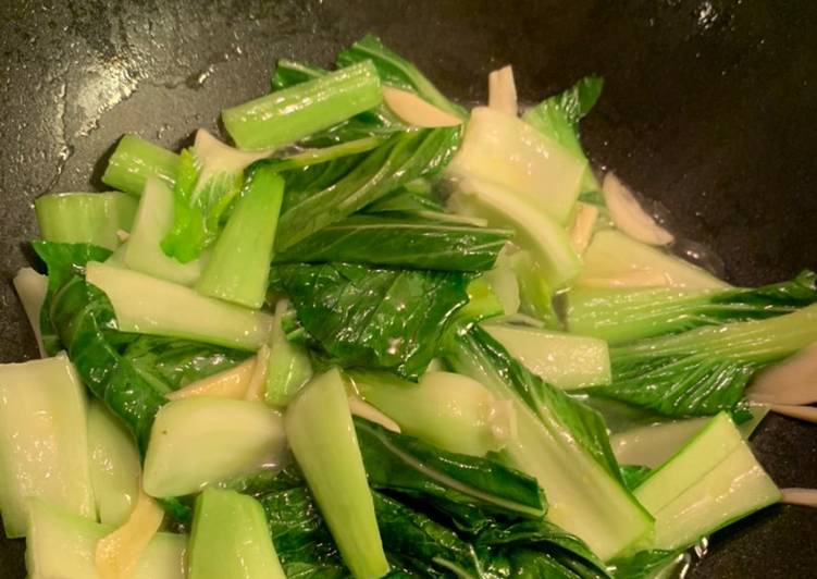 Recipe of Award-winning Tips：Stir fry Pak Choi like a pro