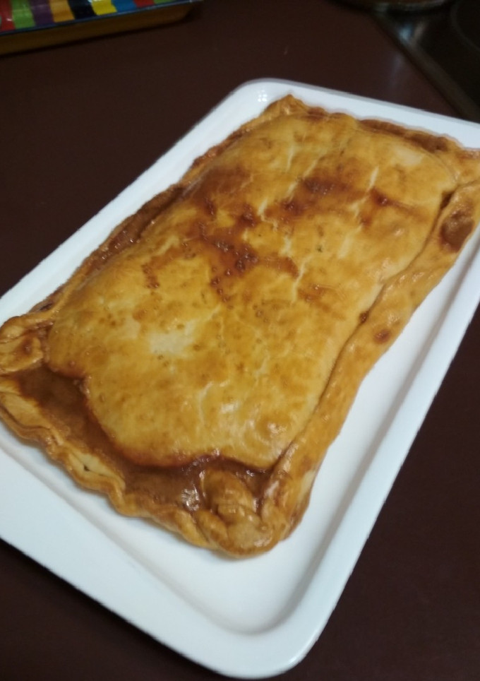 Una foto de Empanada de pollo al curry. Receta 7218