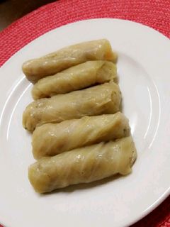 صورة لوصفة محشي ملفوف(كرمب)