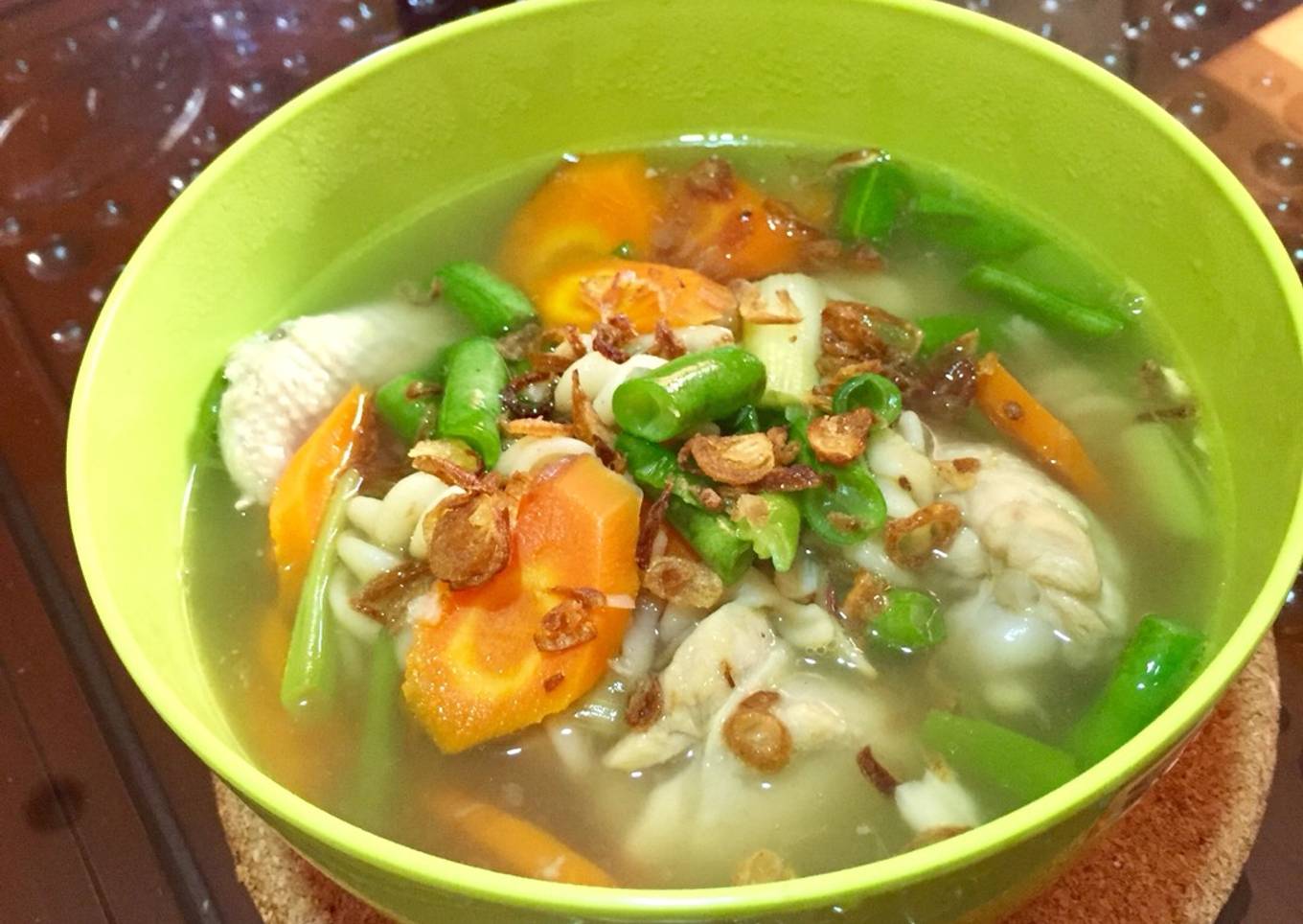 Sop Ayam Macaroni