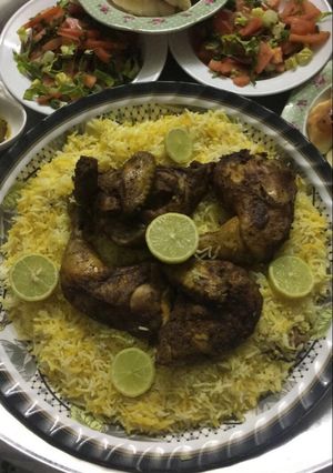 صورة لوصفة المندي بطريقتي😋