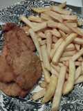 Filetes de lomo empanados