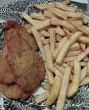 Filetes de lomo empanados