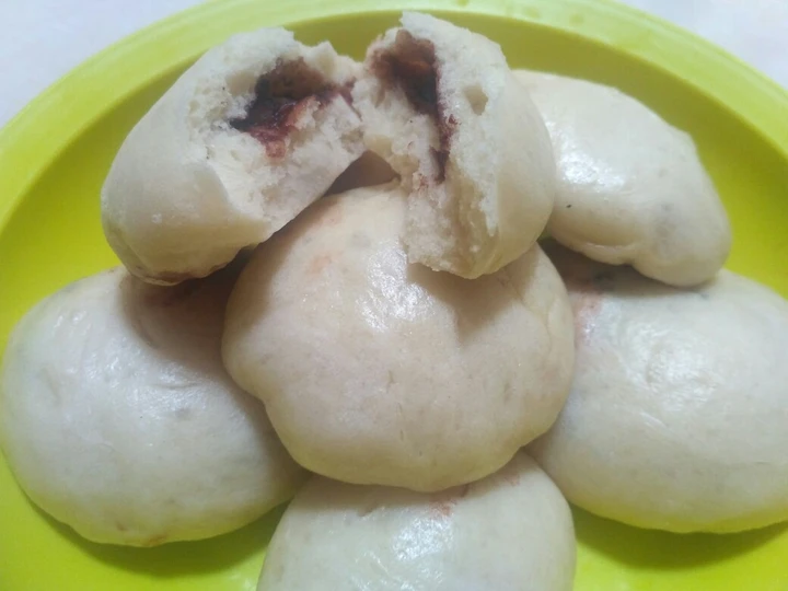 Cara Gampang Membuat Resep Roti kukus / Bakpao ekonomis yang  Bikin Ketagihan Anti Ribet, Lezat Sekali