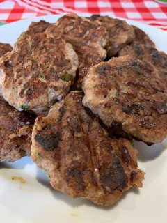 Una foto de Hamburguesas caseras !!