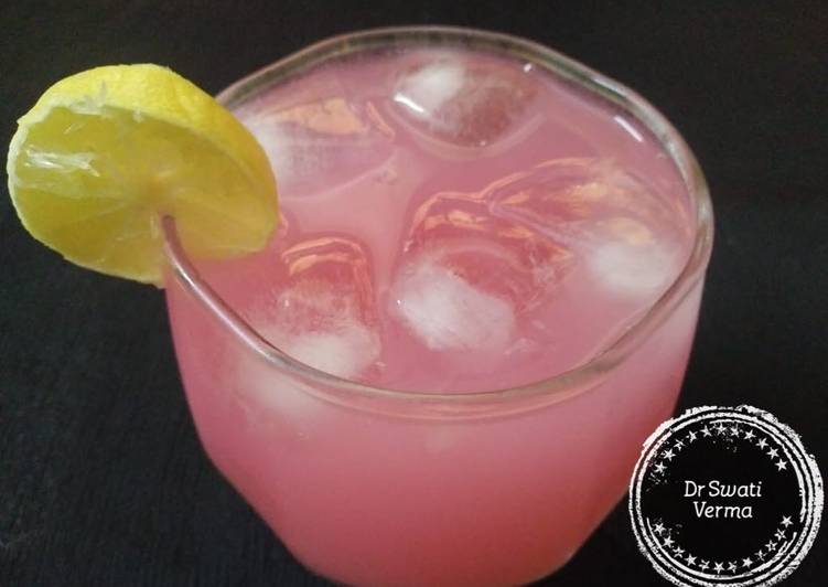 recipe for Pink Lemonade | how to make healthy Pink Lemonade