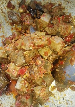 Foto resep Sambel goreng ati kambing