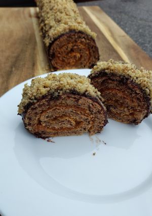 Zserbó rolád diétásan (Gluténmentes) recept fotója