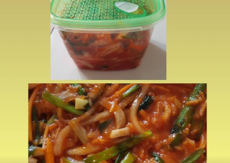 Kimchi sederhana