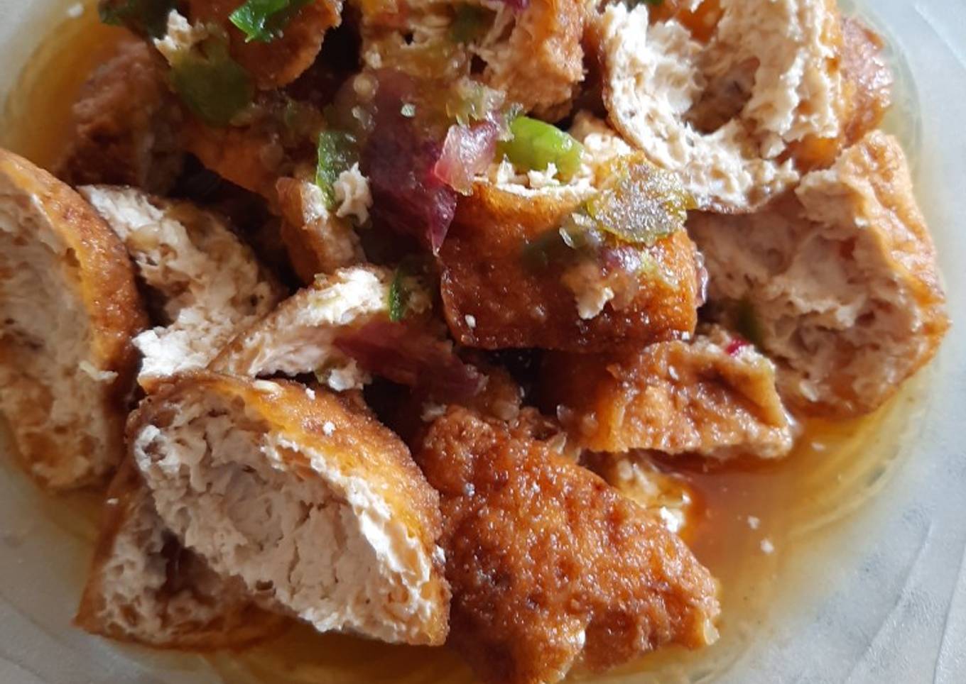 Tahu gejrot simple