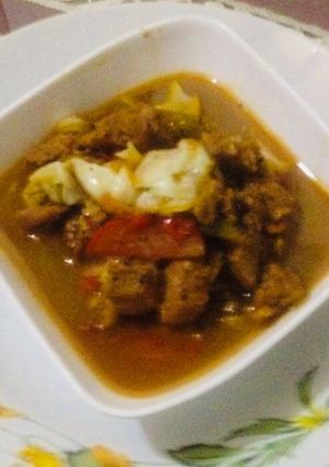 Foto resep Tongseng Daging Pedes