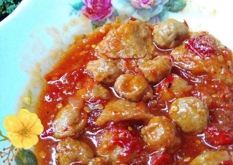 Bakso Balado #BekalManisHariRabu