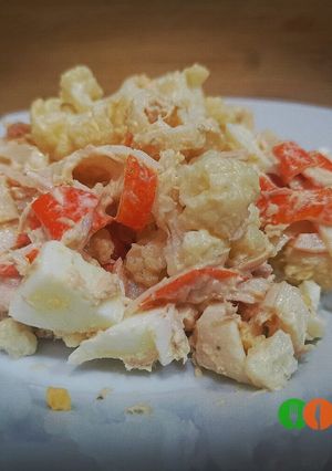 Una foto de Ensaladilla de coliflor